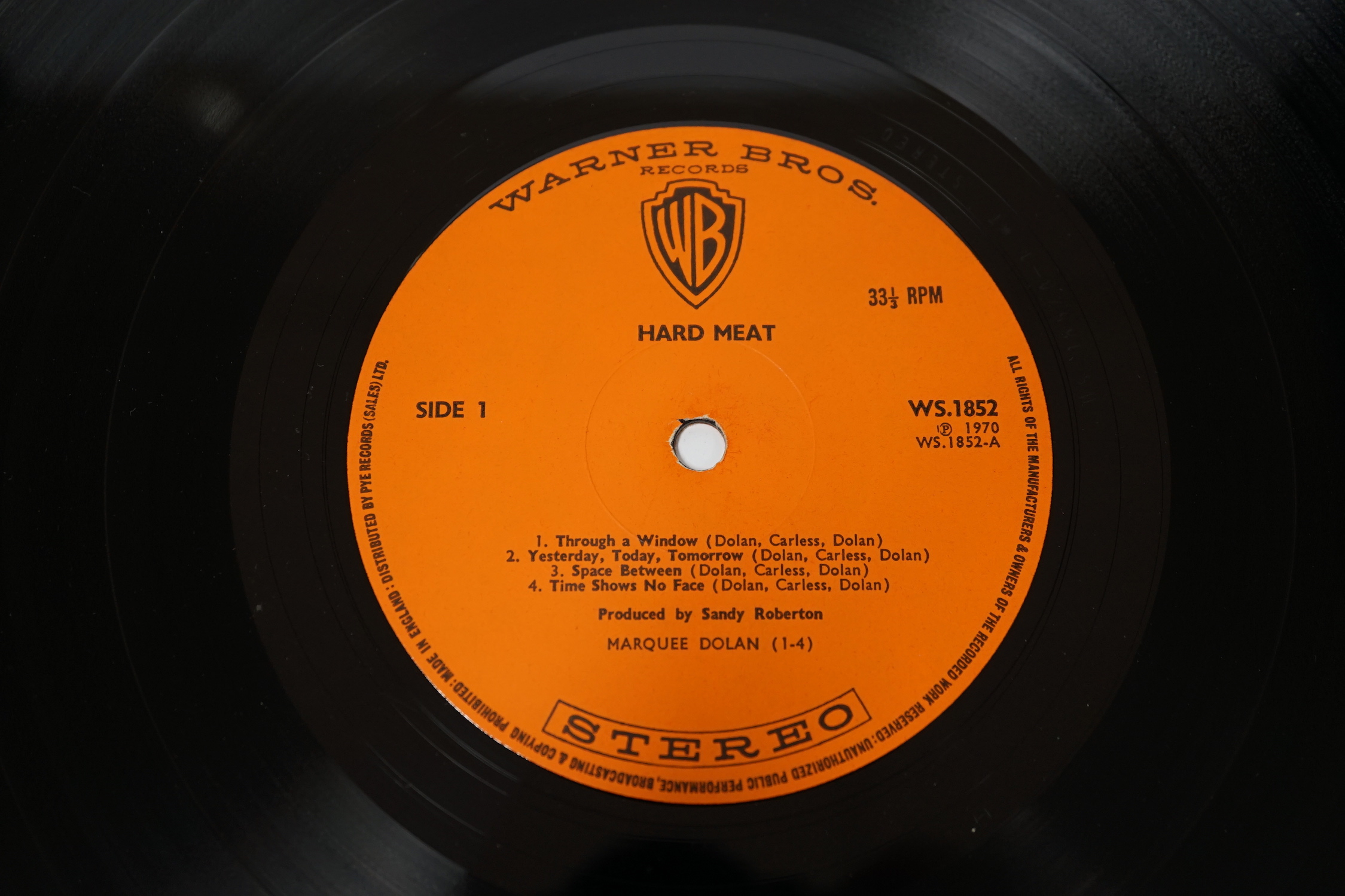 Hard Meat, LP album Hard Meat on Warner Brothers, WS.1852